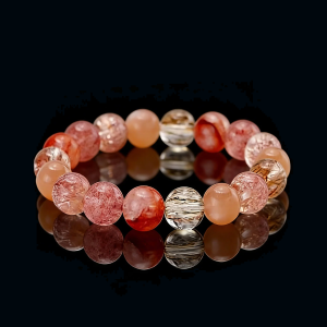 Custom Fortune Bracelet – Metal Element Crystal Bracelet for Wealth, Luck & Noble Support