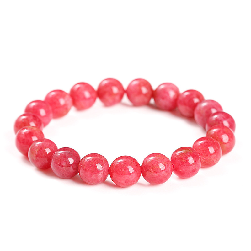 Cherry Blossom Rain Rose Quartz Bracelet For Women - Image 4