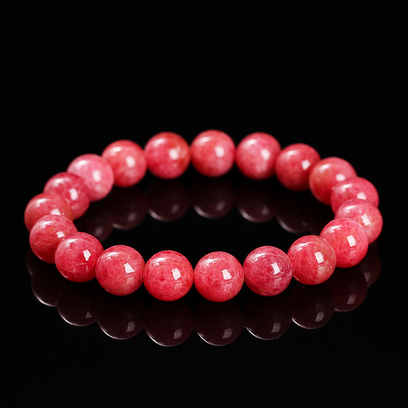 Cherry Blossom Rain Rose Quartz Bracelet For Women - Image 5