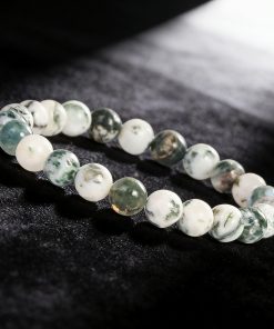 Multi-colored Natural Stone Bead Bracelet