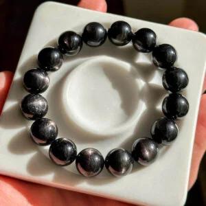 Obsidian Bracelet – Five Elements Water Energy Protection Bracelet for Cleansing, Shielding & Inner Calm - Image 3