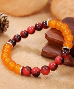 Lapis Lazuli Tiger Eye Bead Bracelet