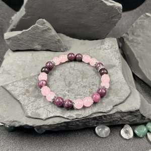 Garnet Crystal Fashionable Personalized Bracelet
