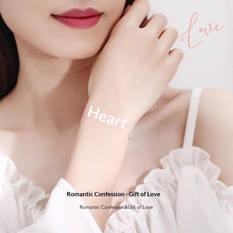 925 Sterling Silver Heart Of The Ocean Bracelet - Image 4